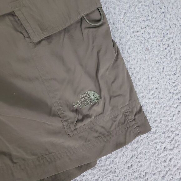 The North Face Shorts Men Large Green Outdoor Hiking Trek 10In Performance Nylon - Picture 4 of 9